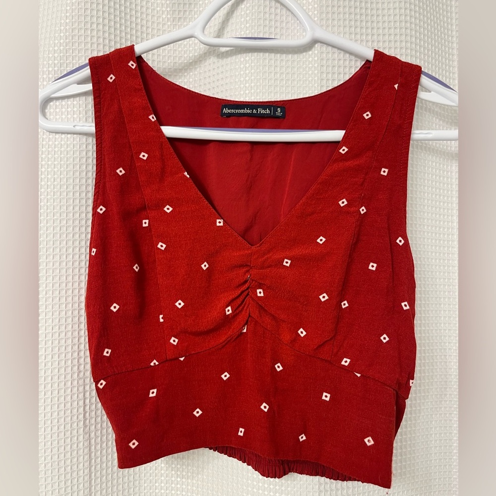 Vintage Style Red Polka Dot Skirt Set - Picture 4 of 14